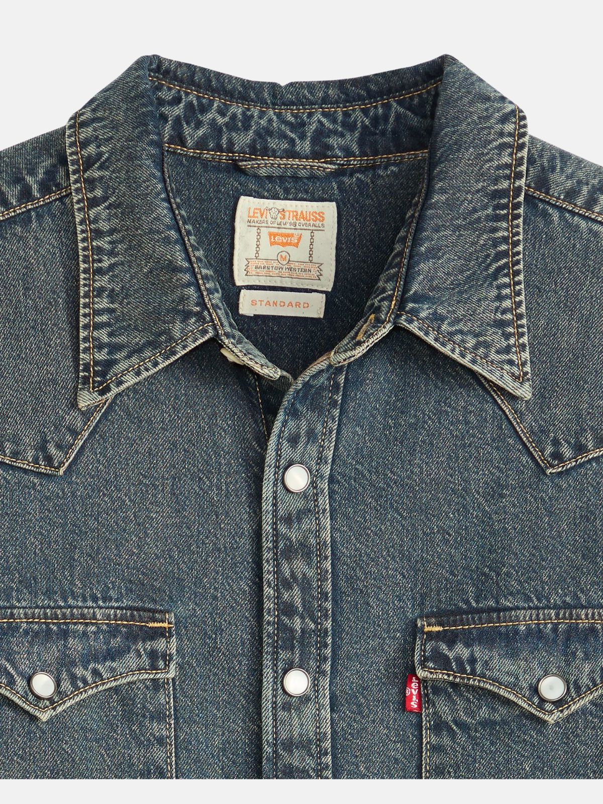 CAMISA LEVI´S BARSTOW FREEPORT BROWN WASED BLUE Camisa Levi´s 