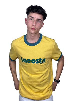 Camiseta Lacoste REGULAR FIT MOSTAZA/KAKI Camiseta Lacoste 